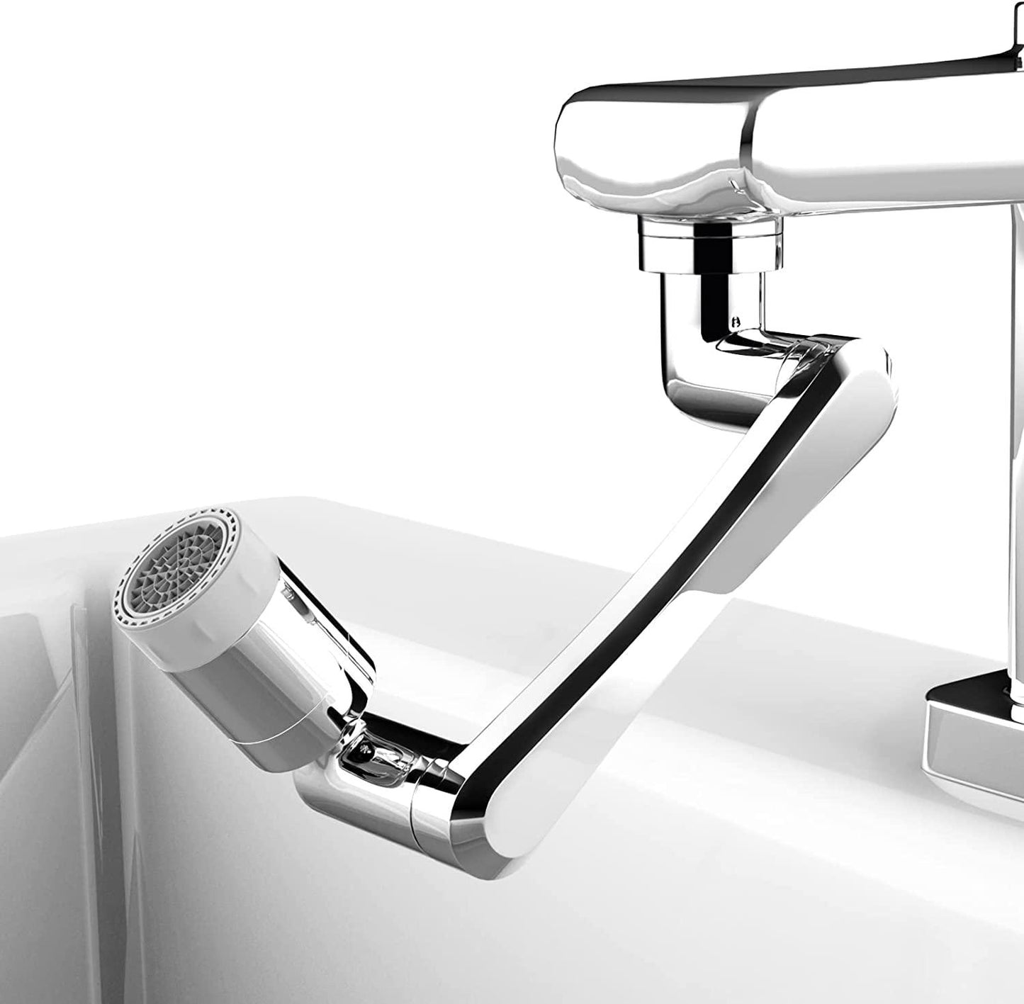 Rotating Faucet Extender Aerator, with 2 Water Outlet Modes, Sink Sprayer