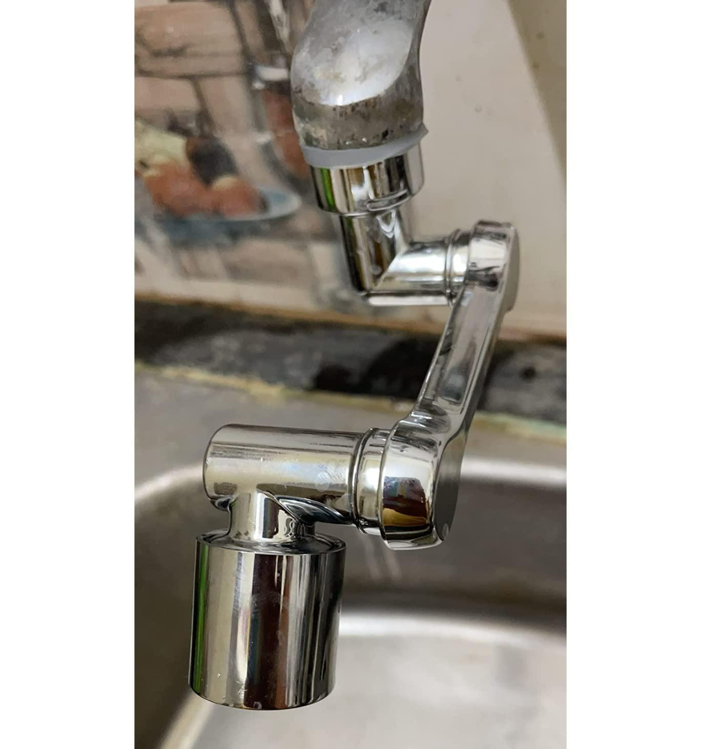 Rotating Faucet Extender Aerator, with 2 Water Outlet Modes, Sink Sprayer