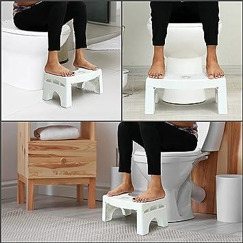 Anti-constipation potty stool with air freshener slot