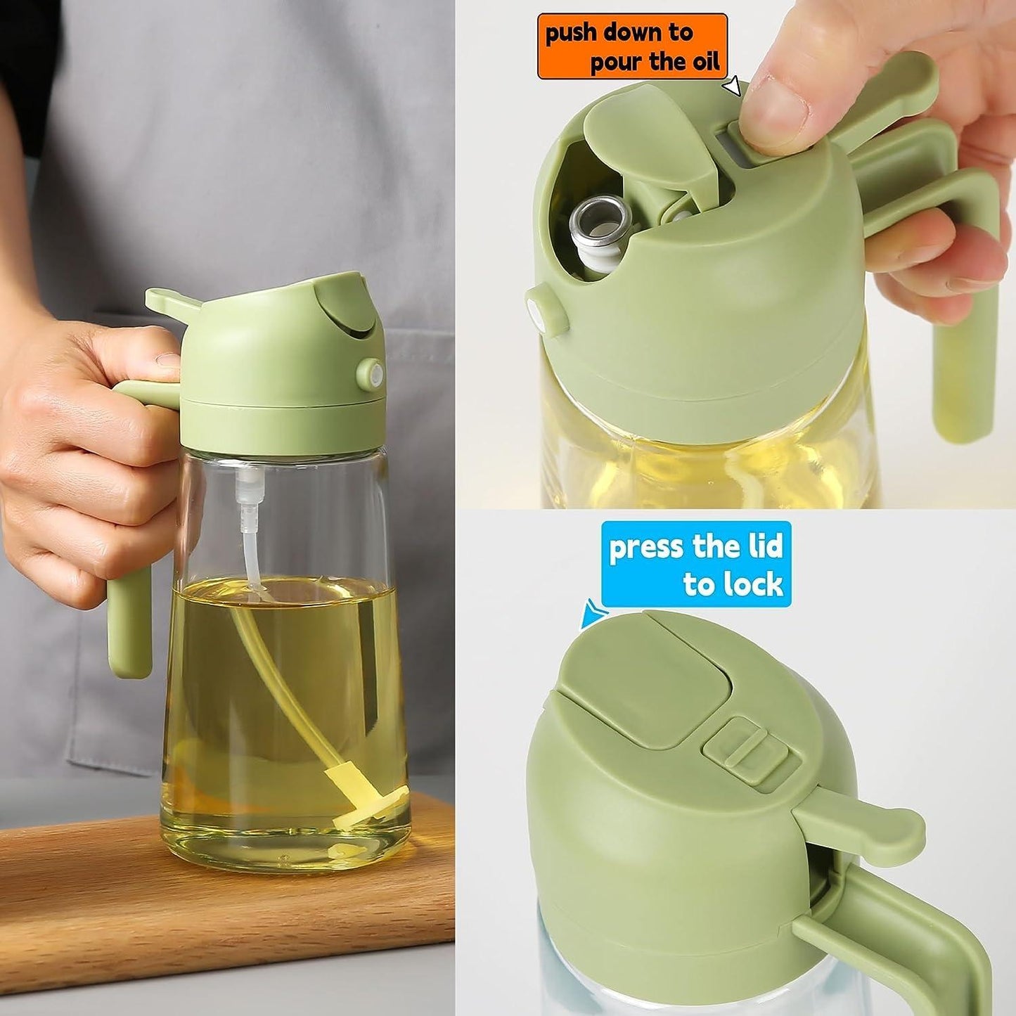 Portable Oil Dispenser /  Sprayer | 500ml